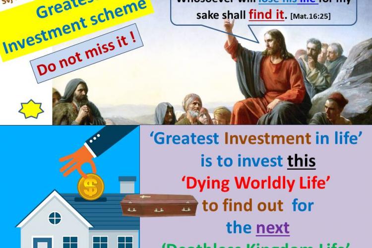 Greatest Investment scheme